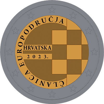 The introduction of the euro as the official currency of Croatia on 1 January 2023