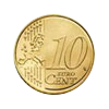 Euro coin common side 10 cents, new design