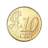 Euro coin common side 10 cents