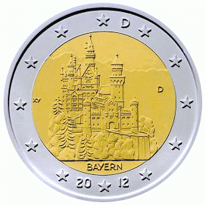 Bayern from the "Lander"-series coin