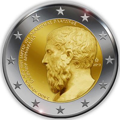 2400th Anniversary of the founding of Plato’s Academy coin
