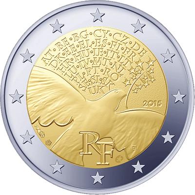 Europe building peace and security since 1945 coin