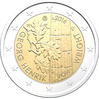 The 100th anniversary of the birth of philosopher Georg Henrik von Wright coin