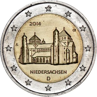 Niedersachsen from the "Lander" series coin