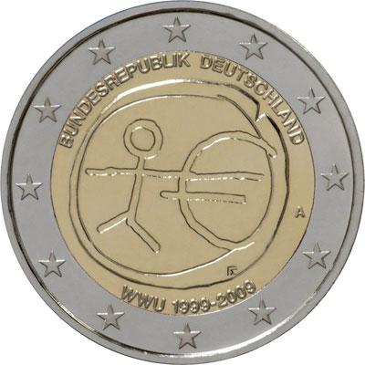 Ten years of economic and monetary union (EMU) and the birth of the euro - Germany coin