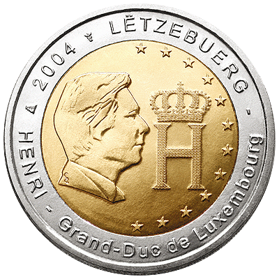 Grand Duke Henri coin
