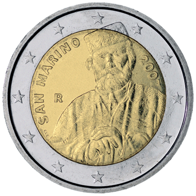 Bicentenary of Giuseppe Garibaldi’s birth coin