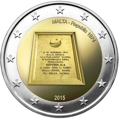 Republic of Malta 1974 coin