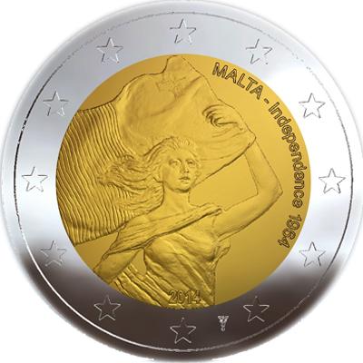 Malta's Independence 1964 coin