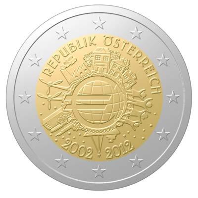10 years of euro cash - Austria