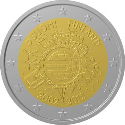 10 years of euro cash – Finland coin