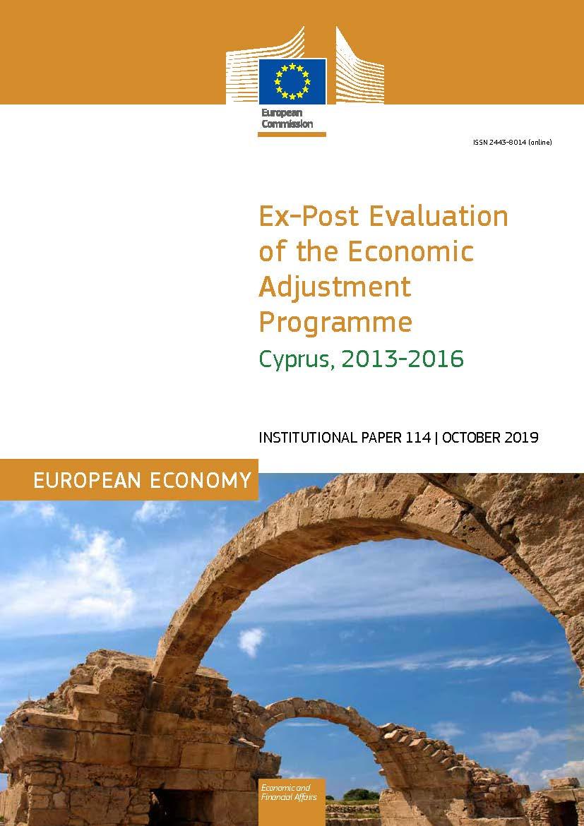 Ex-Post Evaluation of the Economic Adjustment Programme. Cyprus, 2013-2016