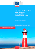 An event-study analysis of ECB balance sheet policies since October 2008