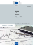 European Business Cycle Indicators – 3rd Quarter 2016 publication report