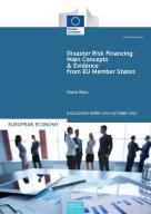 Disaster Risk Financing: Main Concepts and Evidence from EU Member States