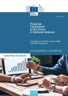 Financial Constraints of EU firms: A Sectoral Analysis