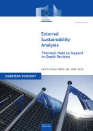 External Sustainability Analysis: Thematic Note to Support In-Depth Reviews