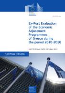 Ex-Post Evaluation of the Economic Adjustment Programmes of Greece during the period 2010-2018