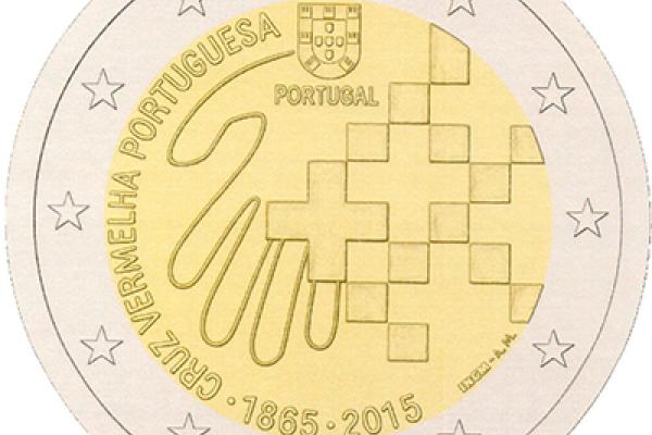 150th Anniversary of the Portuguese Red Cross coin