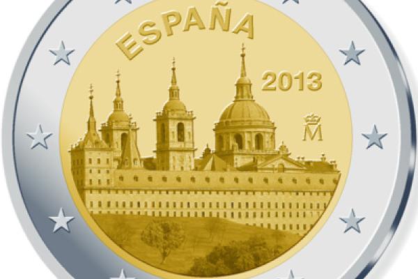 UNESCO's World Heritage List - San Lorenzo del Escorial Monastery coin