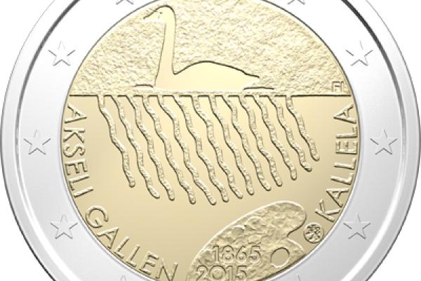 The 150th anniversary of the birth of artist Akseli Gallen-Kallela coin
