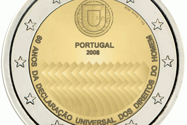 60th anniversary of the Universal Declaration of Human Rights coin