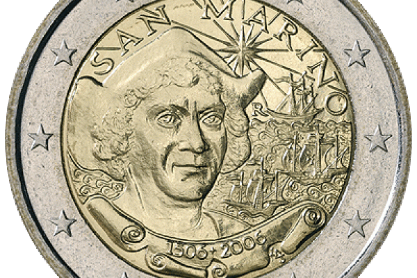 5th centenary of Christopher Columbus’s death coin