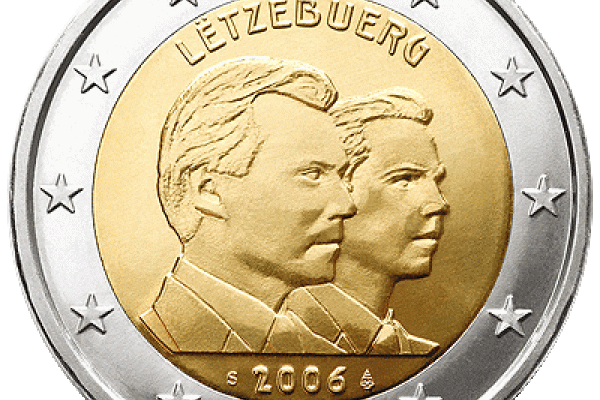 25th birthday of Grand Duke Guillaume, heir to the throne coin