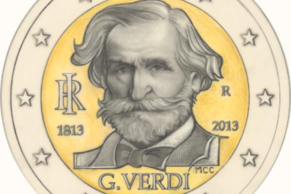 200th Anniversary of the birth of Giuseppe VERDI coin