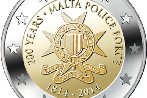 200 years of Malta Police Force coin