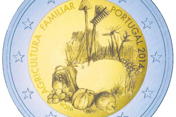 The International Year of Family Farming coin