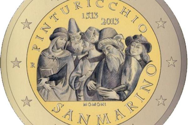 500th anniversary of the death of the Italian painter Pinturicchio coin
