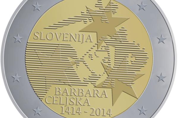 The 600th anniversary of the crowning of Barbara Celjska coin