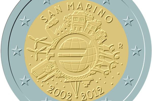 10 years of the Euro coin