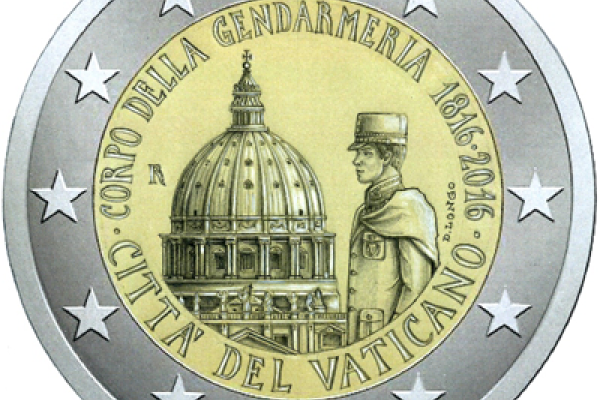 The 200th anniversary of the Vatican Guard coin