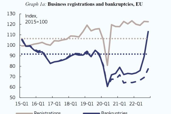 Recent developments in bankruptcy declarations in the EU