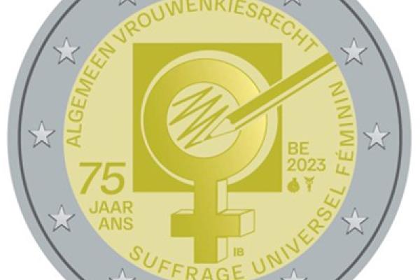 The 75th anniversary of the national suffrage for women in Belgium